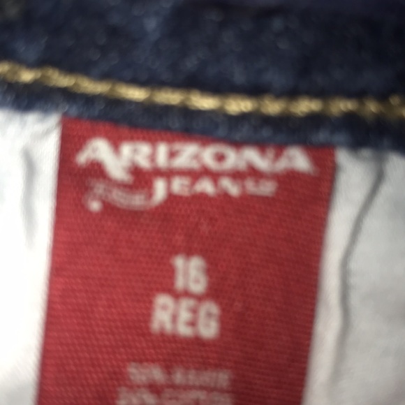 💜 Three for 20 💜 Arizona Dark blue reg jeans - Picture 4 of 5
